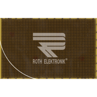 Roth Elektronik - RE200-LFDS Europlatine Laborkarte RM 2,54 