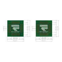 Roth Elektronik - RE470-02 Europlatine SMD-Adapter QFP...