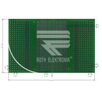 Roth Elektronik - RE630-LF Europlatine Europakarte...