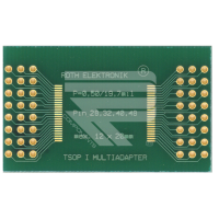 Roth Elektronik - RE900-02 Europlatine Adapter TSOP I 28,...