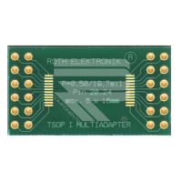 Roth Elektronik - RE900-03 Europlatine Adapter TSOP I 20,...