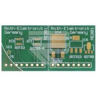 Roth Elektronik - RE901 Europlatine SMD Multiadapter...