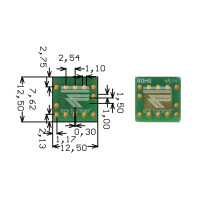 Roth Elektronik - RE902 Europlatine Adapter SOT 23-10...