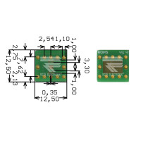 Roth Elektronik - RE913 Europlatine Adapter DFN10/eMSOP10...