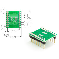 Roth Elektronik - RE931-02PIN Europlatine Adapter SSOP16...