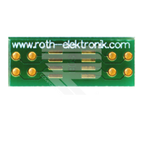 Roth Elektronik - RE932-01 Europlatine Adapter SO 8 Pitch...