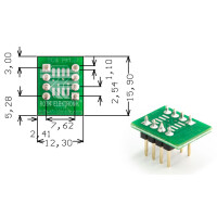 Roth Elektronik - RE932-01PIN Europlatine Adapter SO8...