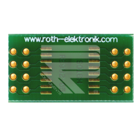 Roth Elektronik - RE932-05 Europlatine Adapter SO 16w...