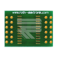 Roth Elektronik - RE932-07 Europlatine Adapter SO 24w...