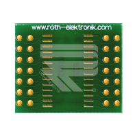 Roth Elektronik - RE932-08 Europlatine Adapter SO 28w...