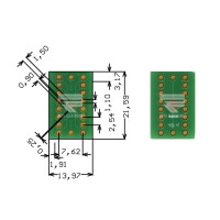 Roth Elektronik - RE935-06R Europlatine Multiadapter...