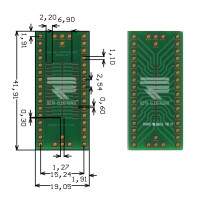 Roth Elektronik - RE936-01 Europlatine Multiadapter SOP32...